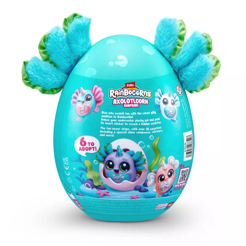 Rainbocorns Axolotlcorn Surprise, dier, 3 jaar, veelkleurig