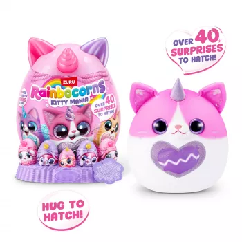 Knuffel Zuru Rainbocorns Kitty Mania, veelkleurig, vanaf 3 jaar