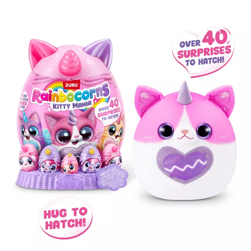 Knuffel Zuru Rainbocorns Kitty Mania, veelkleurig, vanaf 3 jaar
