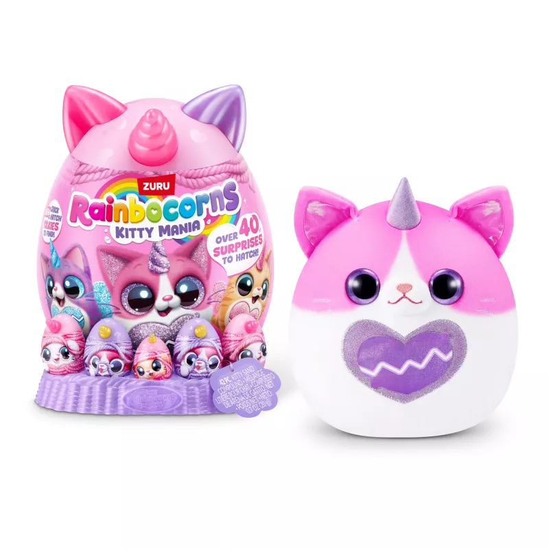 Knuffel Zuru Rainbocorns Kitty Mania, veelkleurig, vanaf 3 jaar