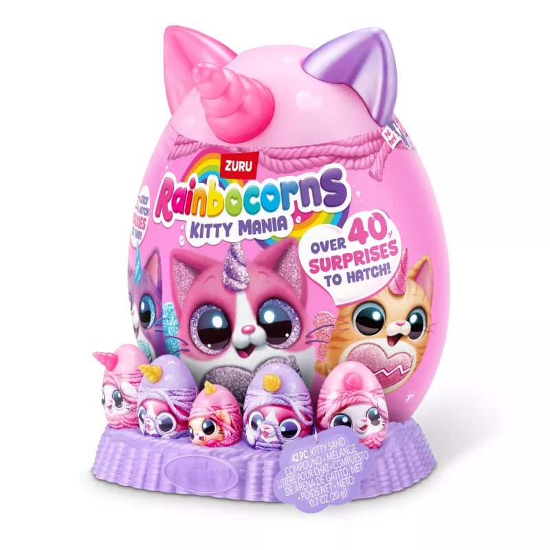 Knuffel Zuru Rainbocorns Kitty Mania, veelkleurig, vanaf 3 jaar