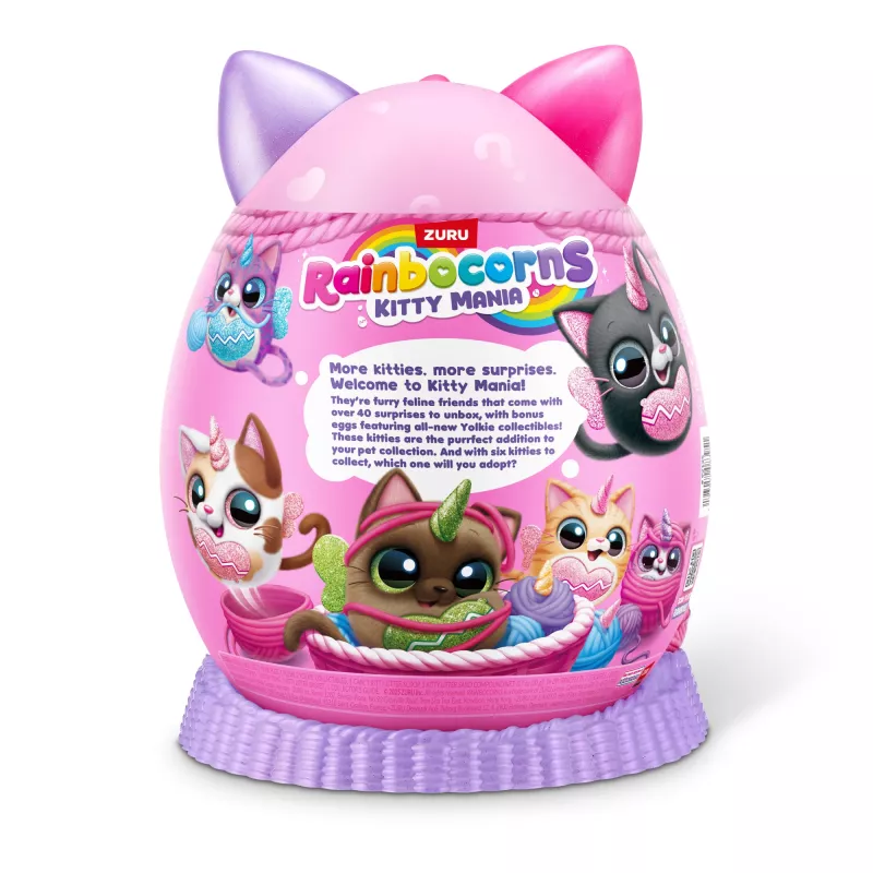 Knuffel Zuru Rainbocorns Kitty Mania, veelkleurig, vanaf 3 jaar