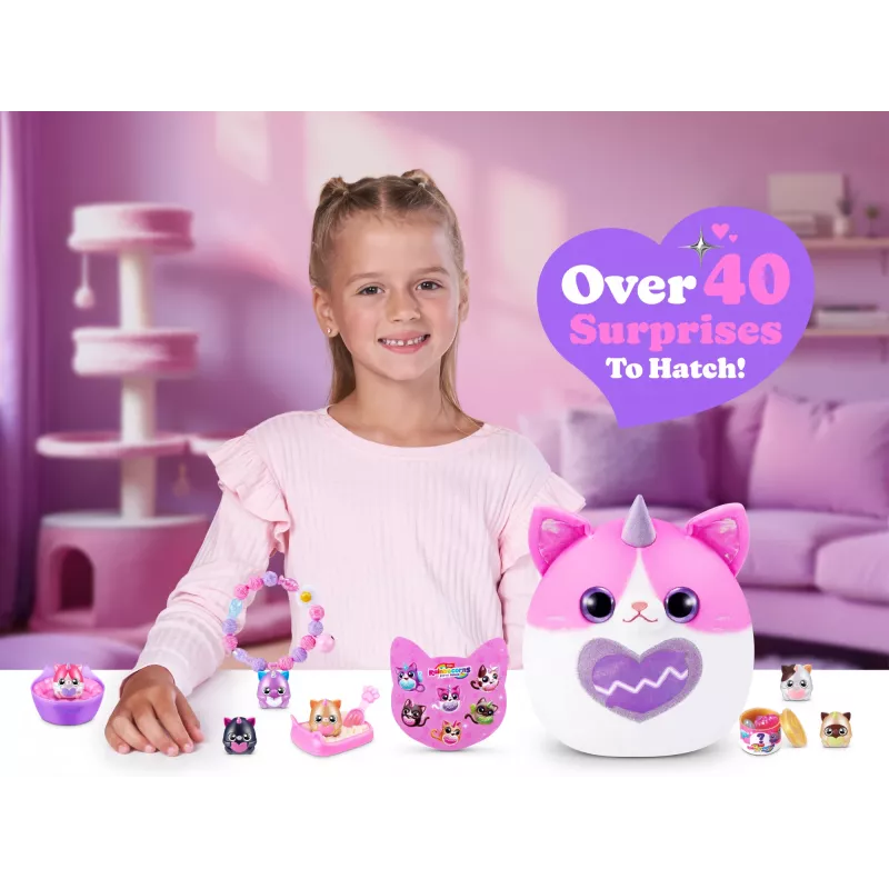 Knuffel Zuru Rainbocorns Kitty Mania, veelkleurig, vanaf 3 jaar