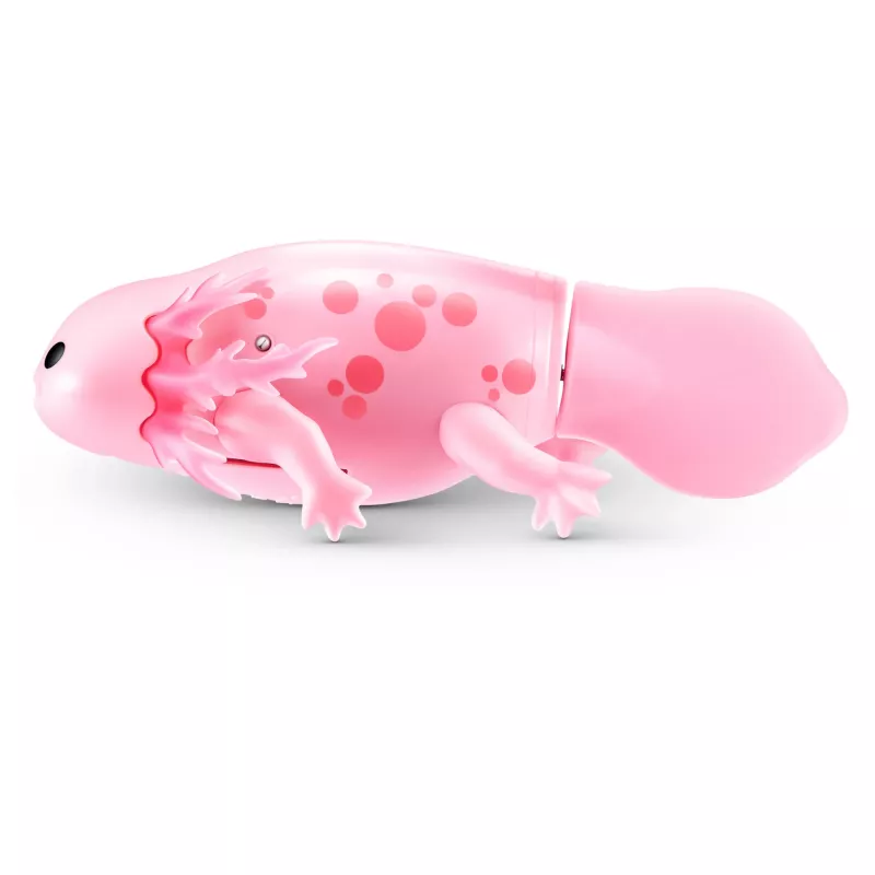 Knuffeldier Zuru Pets Alive drijvende axolotl knuffel, formaat kattenspeelgoed, model 9556UQ1