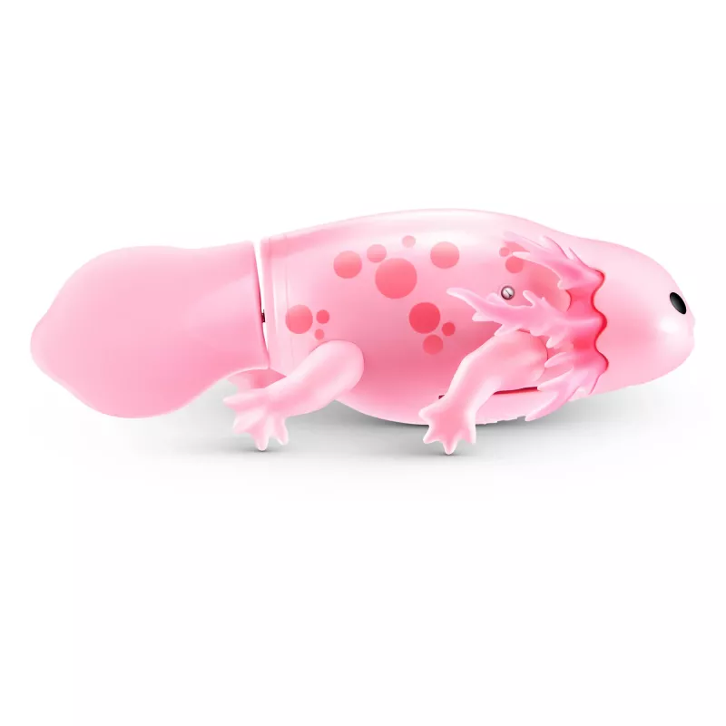 Knuffeldier Zuru Pets Alive drijvende axolotl knuffel, formaat kattenspeelgoed, model 9556UQ1