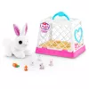Knuffel Zuru Mama Bunny & Baby Surprise, interactief knuffelduo, assorti