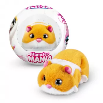 Speelgoedhamster Zuru Pets Alive Hamster Mania — op batterijen werkende interactieve hamster, vanaf 3 jaar, AAA