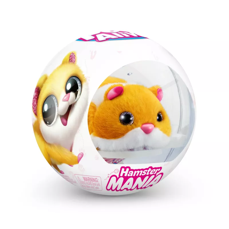 Speelgoedhamster Zuru Pets Alive Hamster Mania — op batterijen werkende interactieve hamster, vanaf 3 jaar, AAA
