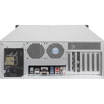 Rackbehuizing SILVERSTONE SST-RM41-H08 8-bay 1U serverchassis – compacte rackmount behuizing