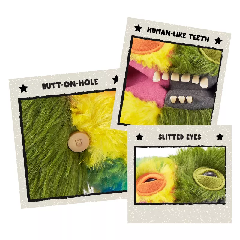 Knuffel Zuru Fuggler Misfit Monsters 9 inch — assorti knuffelfiguur, enkel stuk