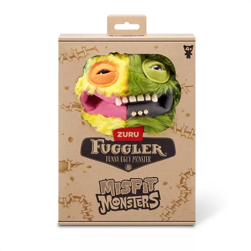 Knuffel Zuru Fuggler Misfit Monsters 9 inch — assorti knuffelfiguur, enkel stuk