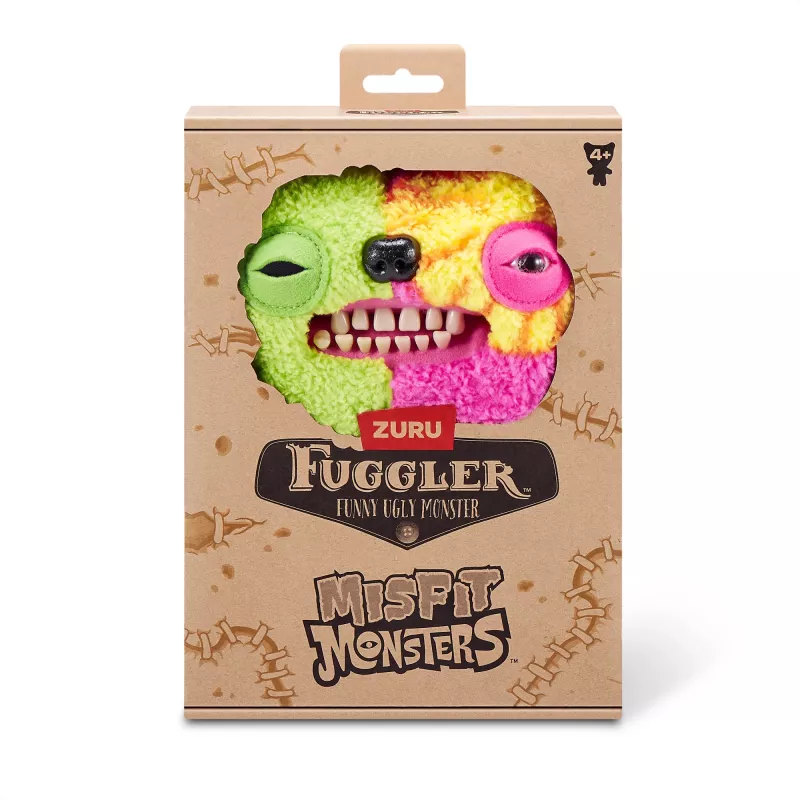 Knuffel Zuru Fuggler Misfit Monsters 9 inch — assorti knuffelfiguur, enkel stuk