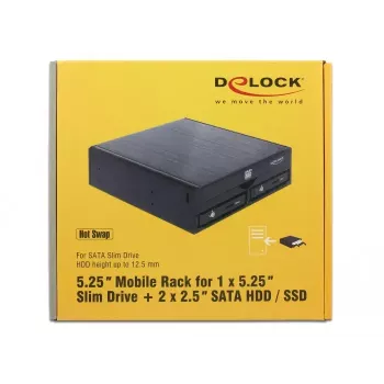 ODD-inbouwframe DeLOCK 47230 13,3 cm (5,25 inch)