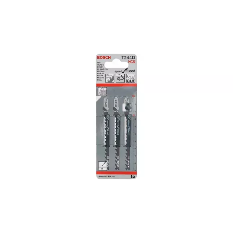 Decoupeerzaagblad Bosch T 244 D Speed voor hout