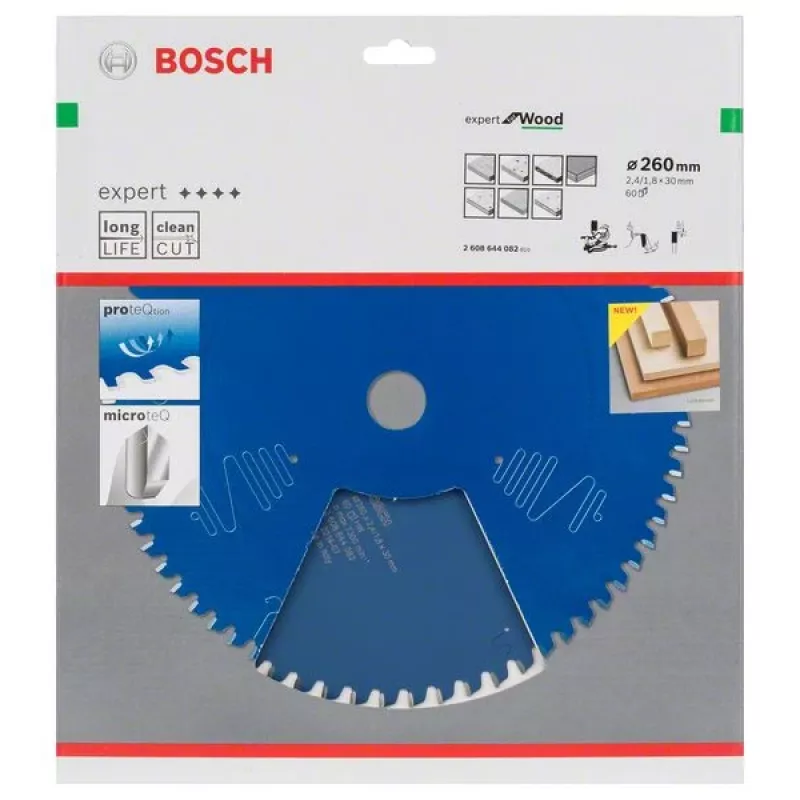 Bosch 2 608 644 082 cirkelzaagblad 26 cm 1 stuk