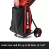Einhell REDAXXO 36/25 accu-messenhakselaar voor de tuin, 36 V (2x18 V), max. takdikte 25 mm, solo zonder accu en lader, rood/zwart