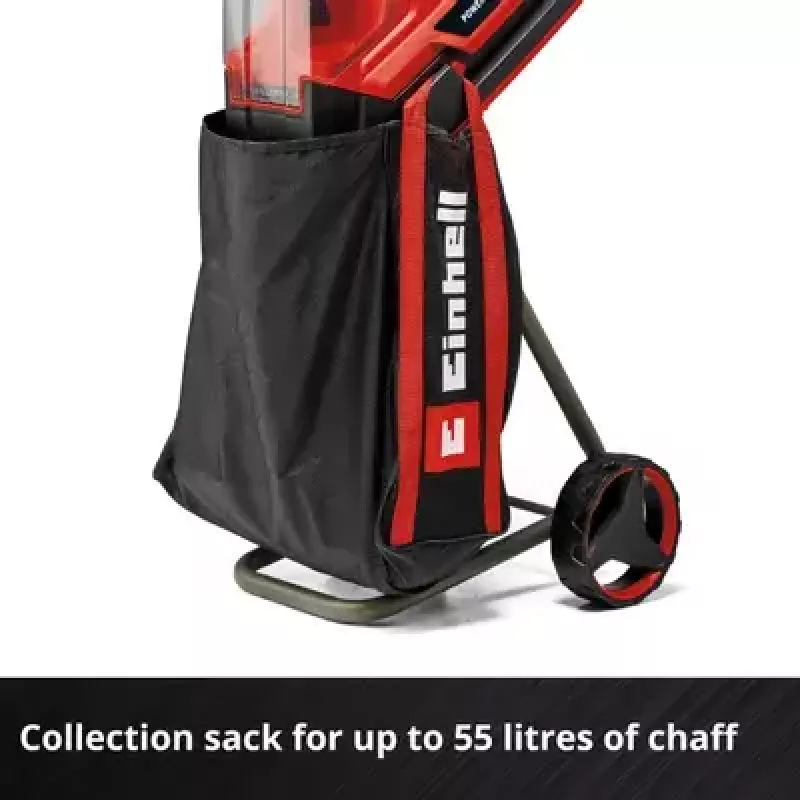 Einhell REDAXXO 36/25 accu-messenhakselaar voor de tuin, 36 V (2x18 V), max. takdikte 25 mm, solo zonder accu en lader, rood/zwart