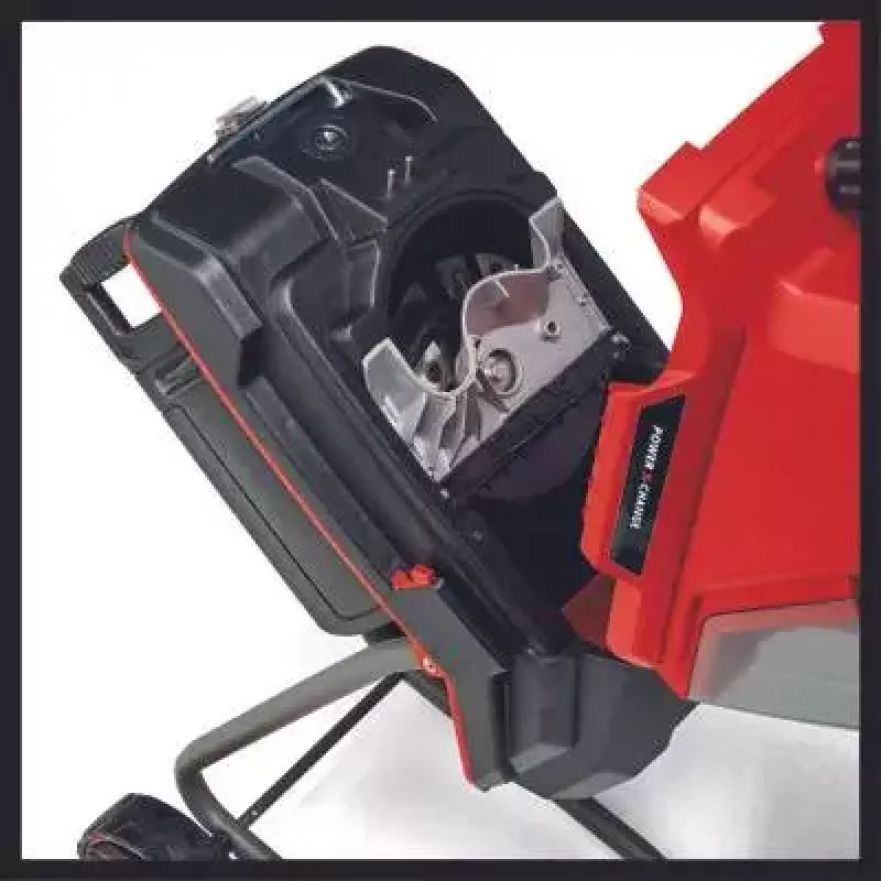 Einhell REDAXXO 36/25 accu-messenhakselaar voor de tuin, 36 V (2x18 V), max. takdikte 25 mm, solo zonder accu en lader, rood/zwart