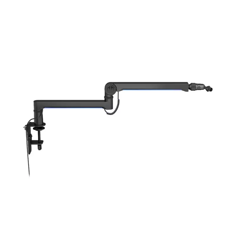 ENDORFY Broadcast Low Profile RGB Boom Arm EY0A010 microfoonarm, bureaubevestiging, tot 2 kg, zwart