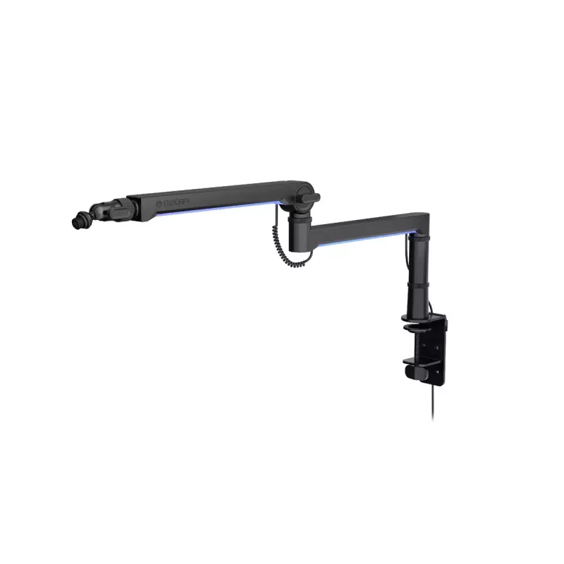 ENDORFY Broadcast Low Profile RGB Boom Arm EY0A010 microfoonarm, bureaubevestiging, tot 2 kg, zwart