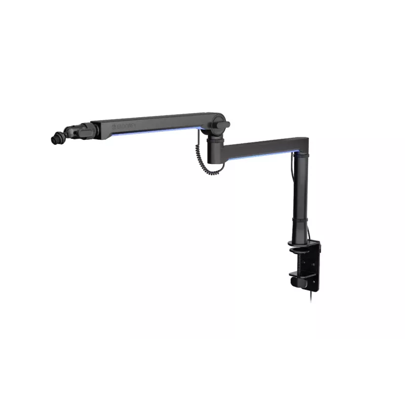 ENDORFY Broadcast Low Profile RGB Boom Arm EY0A010 microfoonarm, bureaubevestiging, tot 2 kg, zwart