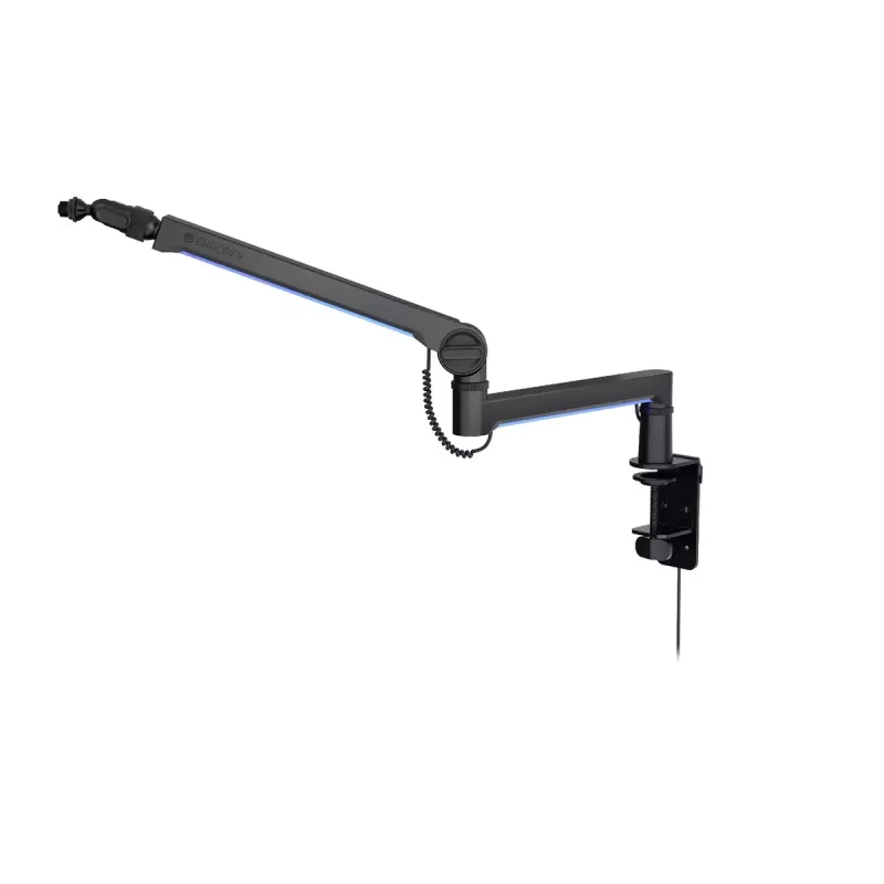 ENDORFY Broadcast Low Profile RGB Boom Arm EY0A010 microfoonarm, bureaubevestiging, tot 2 kg, zwart