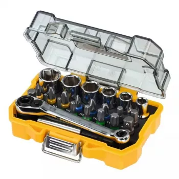 Dopsleutelset DeWALT DT71516-QZ 24 stuks
