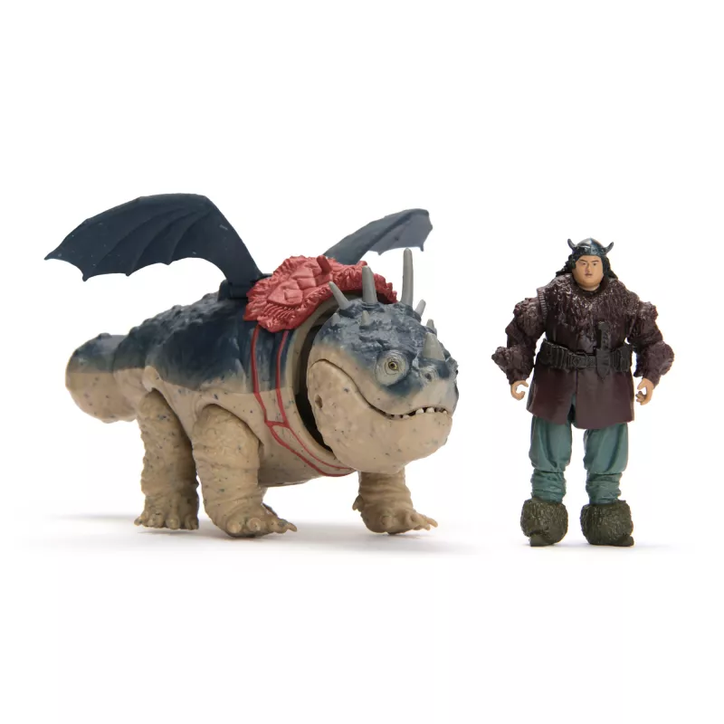 Actiefigurenset Spinmaster – DreamWorks Dragons: Gronckle & Fishlegs, veelkleurig, vanaf 4 jaar