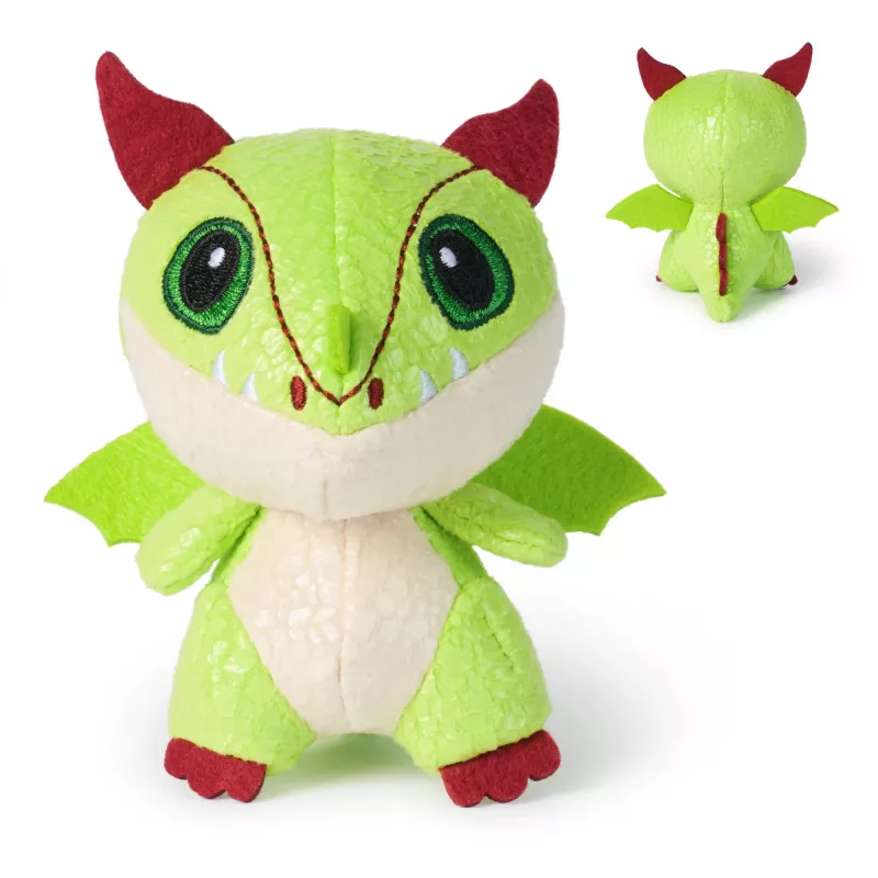 Pluche verzameldraakfiguur Spin Master How to Train Your Dragon – totem-design, zachte figuur, geassorteerde varianten