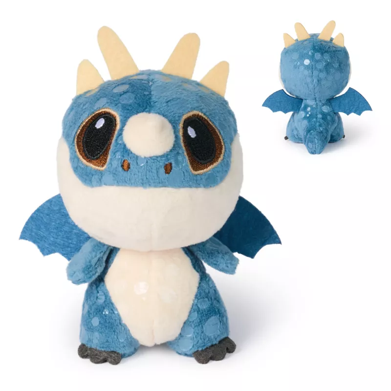 Pluche verzameldraakfiguur Spin Master How to Train Your Dragon – totem-design, zachte figuur, geassorteerde varianten