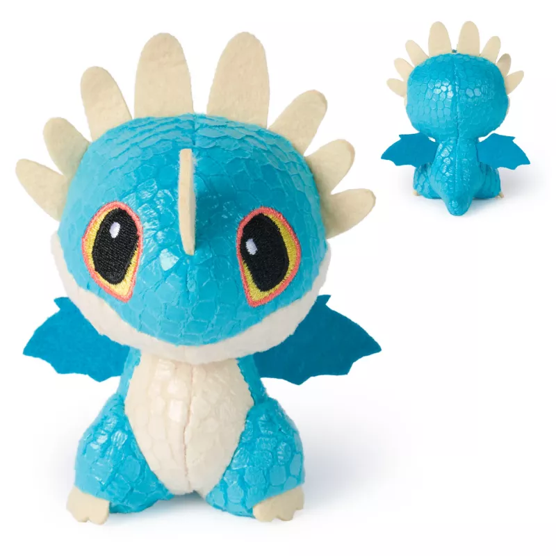 Pluche verzameldraakfiguur Spin Master How to Train Your Dragon – totem-design, zachte figuur, geassorteerde varianten