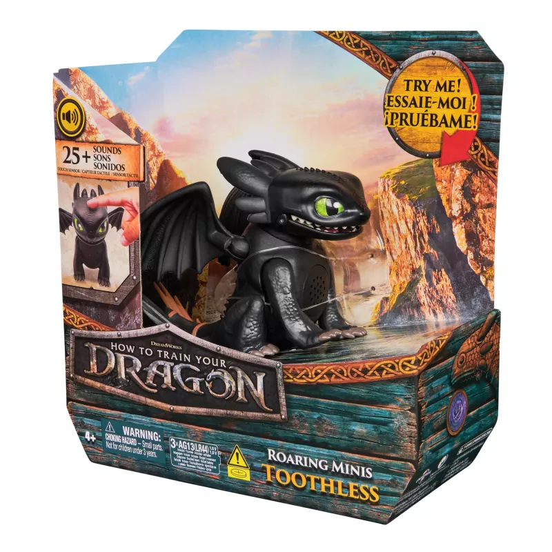 Interactieve minifiguur Ohnezahn Spinmaster – Drachenzähmen leicht gemacht, geluidseffecten, model 6074239