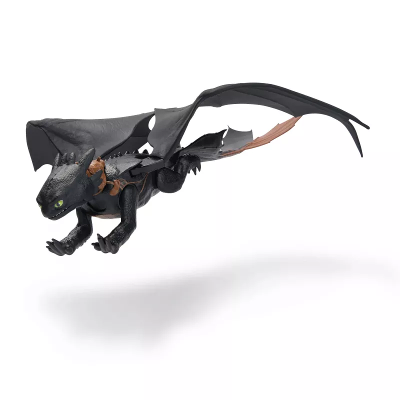 Actiefiguur Spinmaster Ultimate Plasma Blast Toothless 25 inch vleugels licht & geluid, vanaf 4 jaar