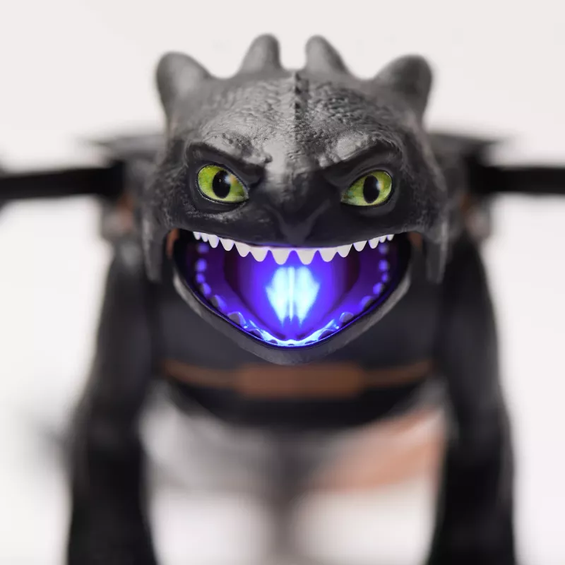 Actiefiguur Spinmaster Ultimate Plasma Blast Toothless 25 inch vleugels licht & geluid, vanaf 4 jaar