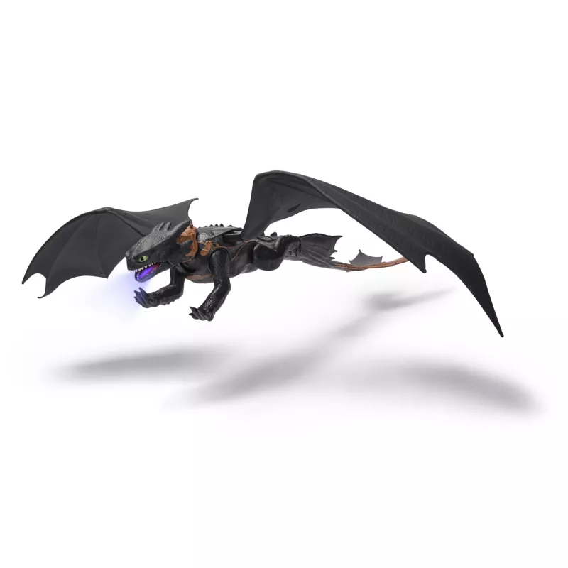 Actiefiguur Spinmaster Ultimate Plasma Blast Toothless 25 inch vleugels licht & geluid, vanaf 4 jaar