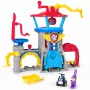 PAW Patrol : Air Rescue, Pup Squad Adventure Bay Airport speelset, met Chase speelgoedauto & voertuigwerper, kinderspeelgoed voor jongens en meisjes vanaf 3 jaar