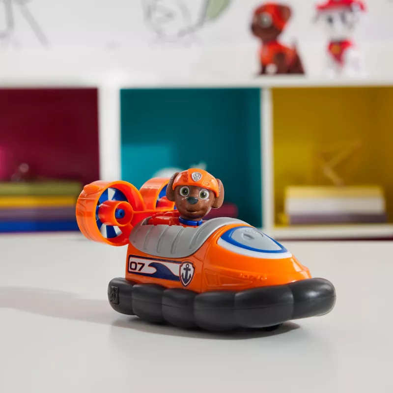 Voertuig PAW Patrol Zumas hovercraft kunststof zwart oranje 3+