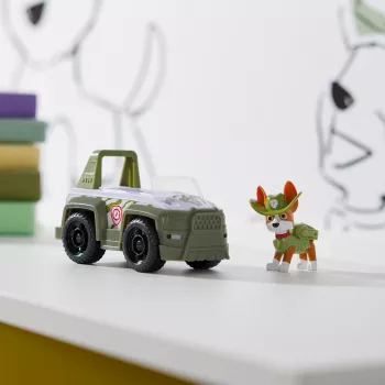 Voertuig PAW Patrol Tracker’s Jungle Rescue Vehicle groen kunststof