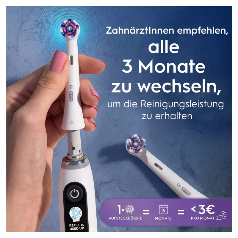 Oral-B 373210 tandenborstelkop 2 stuks wit