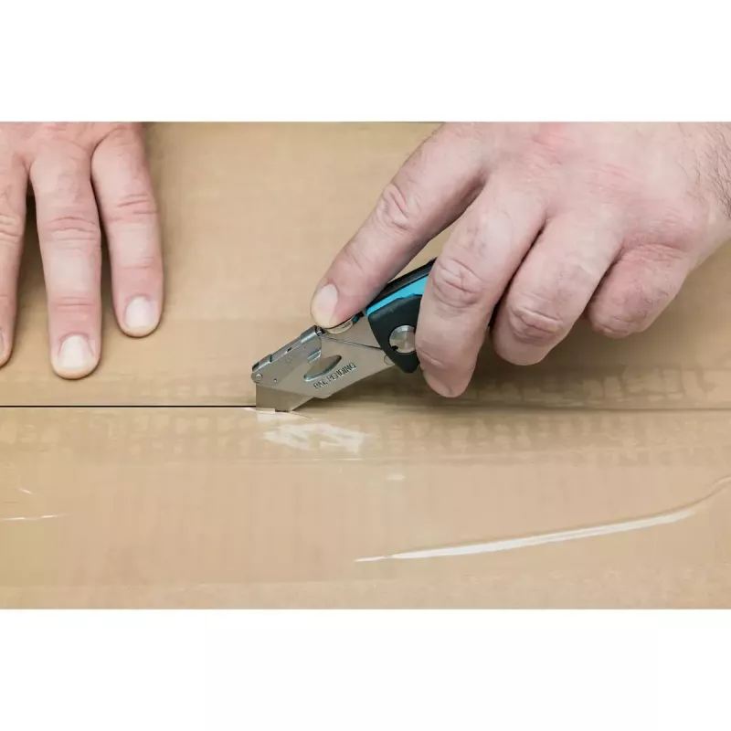 Klapmes met vergrendeling HAZET 2157-1 zwart blauw