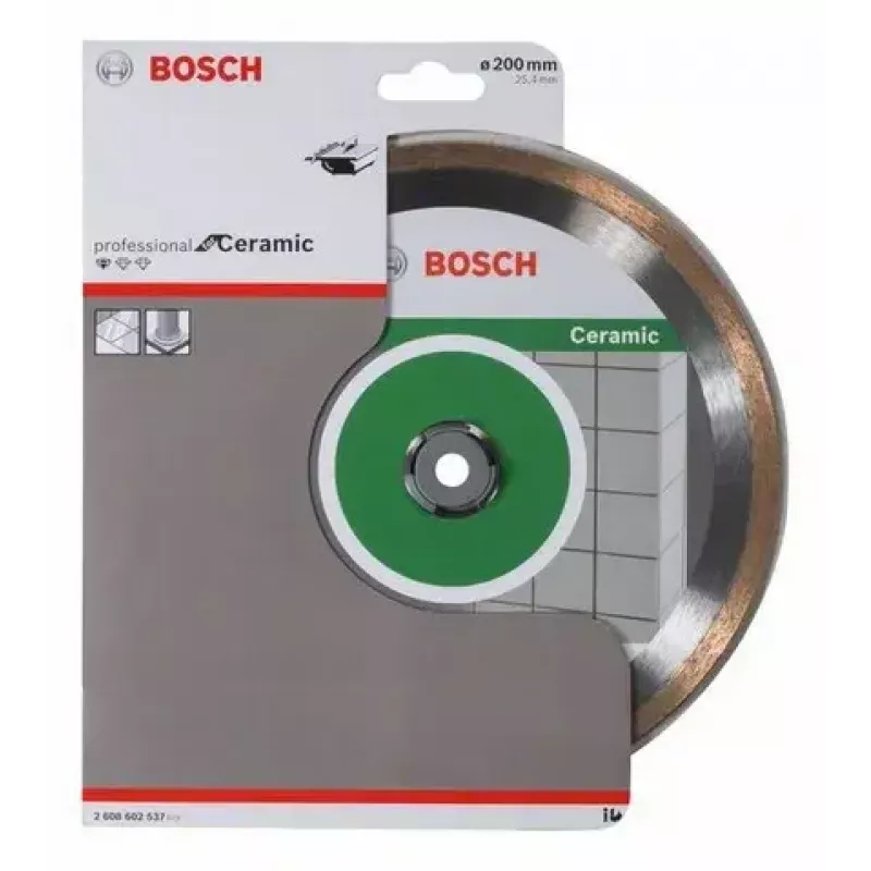 Doorslijpschijf Bosch 2 608 602 537 voor hard keramiek