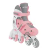 Kinder-Lernrollschuhe GLOBBER 2 in 1 maat 30–33 roze – verstelbare inline-/quad-set voor beginners