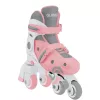 Kinder-Lernrollschuhe GLOBBER 2 in 1 maat 30–33 roze – verstelbare inline-/quad-set voor beginners