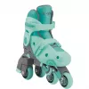 Schaatsen GLOBBER Learning Skates 2 in 1 maat 26–29 mint — verstelbare leerschaatsen voor kinderen