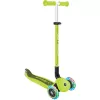 Step GLOBBER Go-Up Active Lights — in hoogte verstelbaar, LED-lichten, limoen