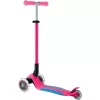 Compacte scooter GLOBBER Primo Foldable Plus Lights - roze/lichtblauw