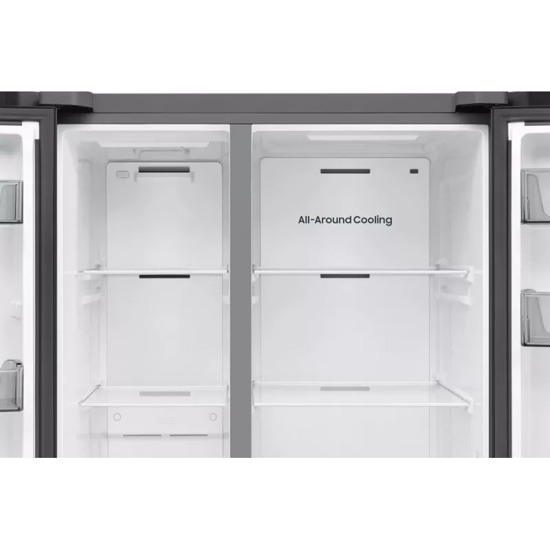 Samsung Series 6 RS70F65QEF side-by-side koelkast vrijstaand 659 L zwart