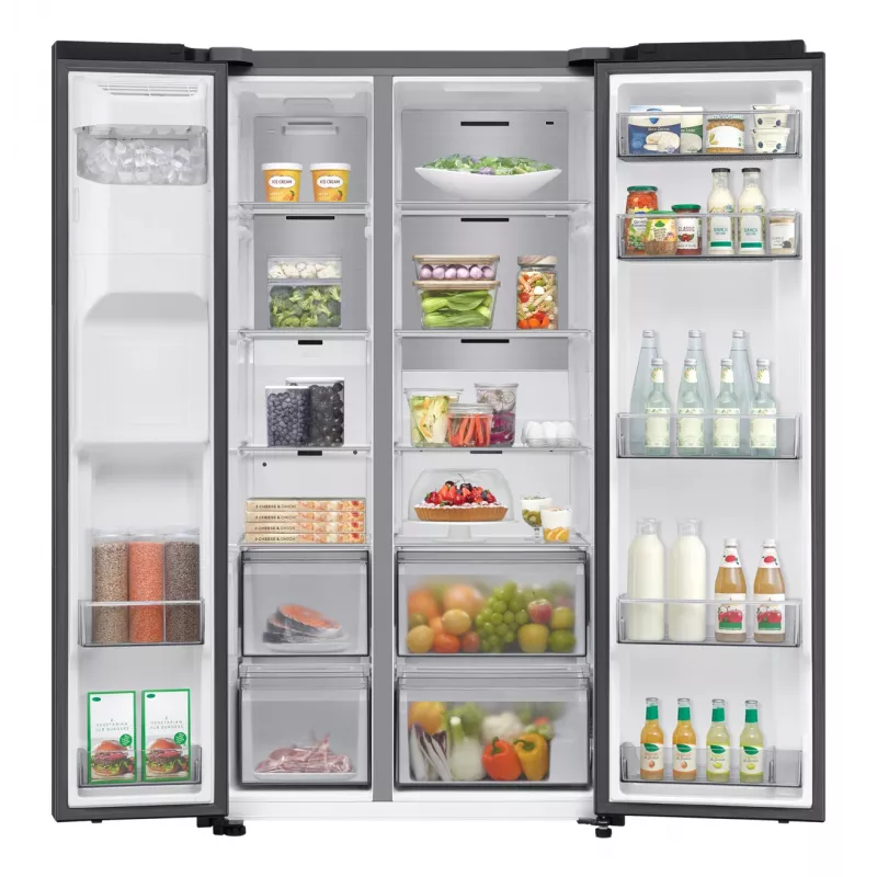 Samsung Series 7 RS70F66KCF side-by-side koelkast vrijstaand 634 L zwart