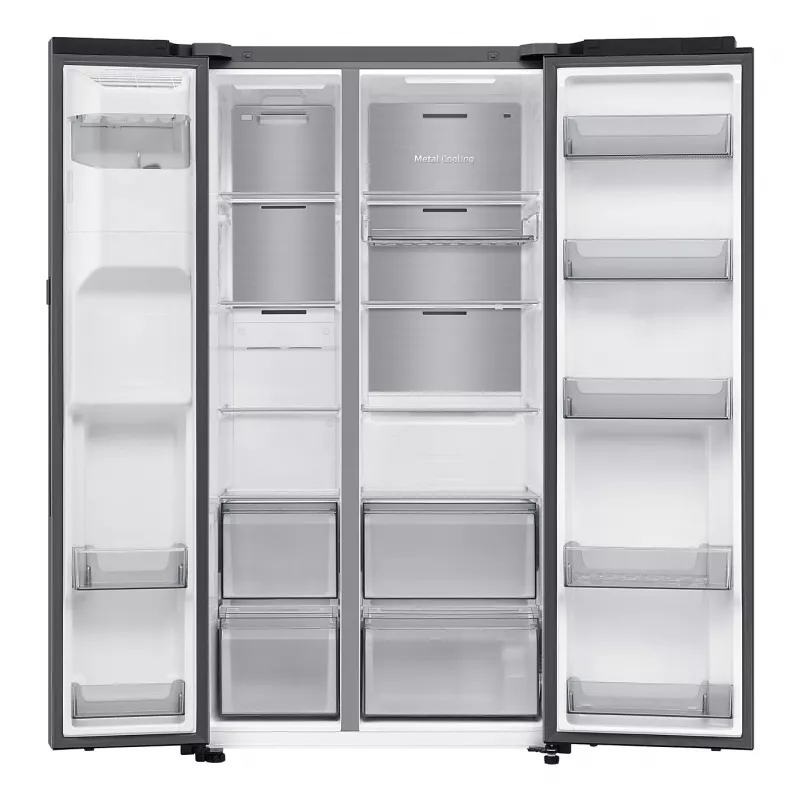 Samsung Series 9 RS90F64EDT side-by-side koelkast vrijstaand 621 L RVS