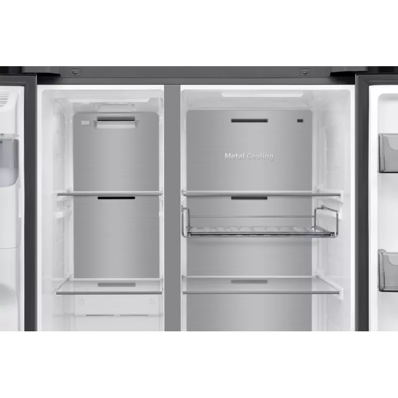 Samsung Series 9 RS90F64EDT side-by-side koelkast vrijstaand 621 L RVS
